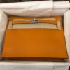 Hermes Kelly Danse Orange Abricot Evercolor PHW