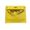Hermes Kelly Danse bag in Jaune Citron Ostrich Palladium Hardware