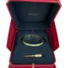 2026 Limited Edition Cartier Classic LOVE Bracelet Yellow Gold Tsavorite and Diamond