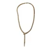 Bvlgari Serpenti Viper Necklace 18k Yellow Gold and Demi Pavé Diamonds