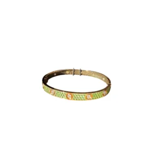 Cartier Classic LOVE Bracelet Yellow Gold Tsavorite and Diamond