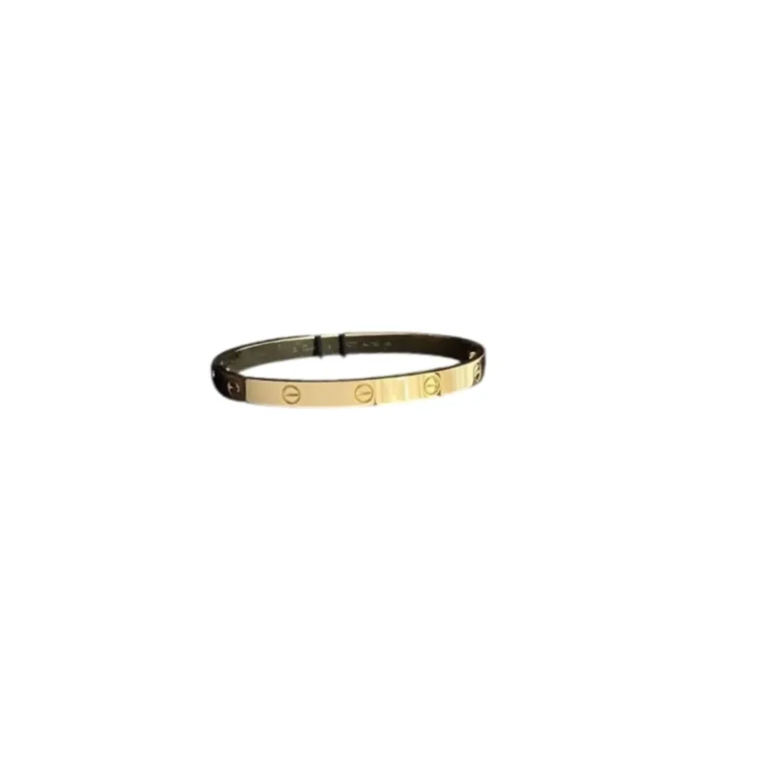 Cartier Love Bracelet 18k Yellow Gold Size 17