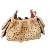 Chanel 25 Mini Light Beige Black Cheetah Print Pony Hair Fur Gold tone Hardware