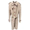 Chanel Beige Trench Coat Cotton in Silk Mixed Fibers Fall Winter 2026 Pre Collection