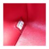 Chanel Maxi Single Flap Red Caviar Leather Silver tone Hardware sitcker code