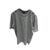 Chanel Short sleeved grey knit top