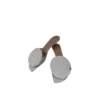 Dior Aurore White Satin Heeled Sandal
