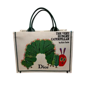 Dior The Very Hungry Caterpillar Medium Book Tote with Strap