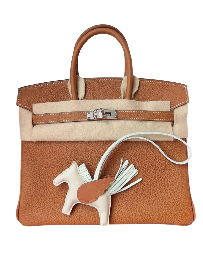 Hermes Birkin 25 Gold Togo Palladium Hardware