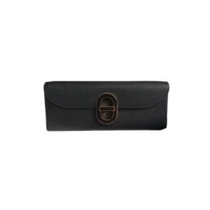 Hermès Chaine D'ancre Maillon To Go Black Epsom Wallet