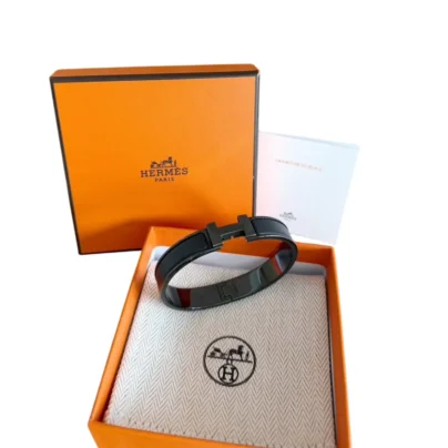 Hermes Clic HH So Black Matte Bracelet