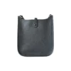 Hermes Evelyne Bag Black Clemence Palladium Hardware 1