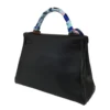 Hermès Kelly 32 Retourne Black Ardennes leather Gold hardware back