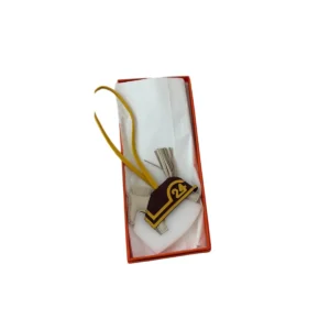 Hermes Rodeo Robeo 24 Bag Charm PM Craie Terre Jaune de naples