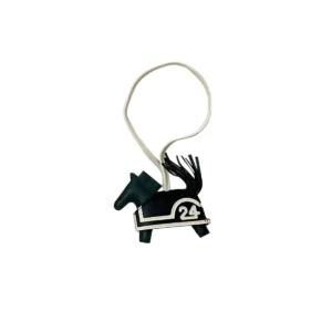 Hermes Rodeo Robeo 24 Grigri Bag Charm PM Vert Mangrove