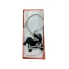 Hermes Rodeo Robeo 24 Grigri Bag Charm PM Vert Mangrove Black Craie