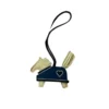 Hermes Rodeo Robeo Coeur Bag Charm PM Jaune Milton Bleu Nuit