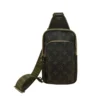 Louis Vuitton Avenue Slingbag PM Green Black Monogram Eclipse Canvas