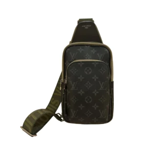 Louis Vuitton Avenue Slingbag PM Green Black Monogram Eclipse Canvas