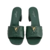 Louis Vuitton Mare Mules Menthe Green Ostrich Leather 1AKIZI