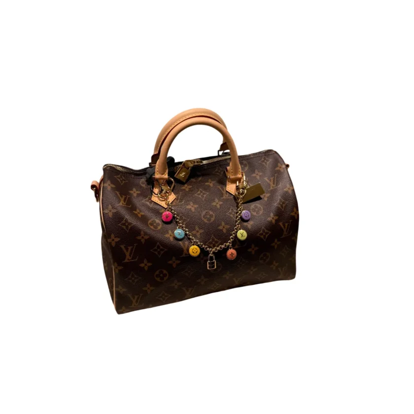 Louis Vuitton Speedy Soft 30 Brown Monogram Canvas Handbag