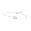Messika Move Uno Diamond Pavé Bracelet Mini Model 18k White Gold