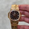 Rare Patek Philippe Nautilus 40mm 18k Rose Gold Diamond Watch 5723:1R 010