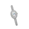 Cartier Baignoire Mini Model Watch Full Pavé Diamond