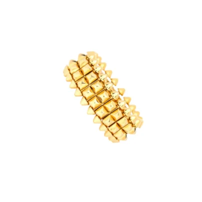 Cartier Clash De Cartier Double Row Ring 18K Yellow Gold