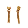 Cartier Panthère de Cartier earrings gold diamonds tsavorite onyx