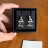 Chanel Crystal Rhinestones 19 CC earrings