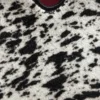 Chanel Pony Hair White Black Printed Small Shopping Tote Bag detail