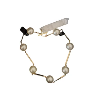 Chanel White Pearl Golden Necklace Metiers D'Art 2026