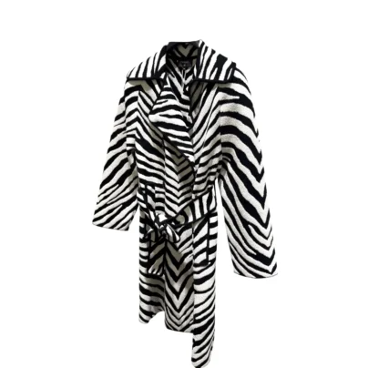 Chanel Zebra Black and white Coat 2026:27 Collection