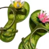 Dior Green Nymphéas Flower AW26 Heels Size 38