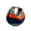 Fendi Mini Fendigraphy Multicolour Crochet raffia like Bag