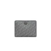 Gray Christian Dior 30 Montaigne Dea Monogram CD Pouch