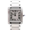 Cartier Tank Française Small Model Stainless Steel Watch front