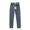 Chanel 26b Blue Denim Jeans with Diamond Quilted Pattern