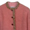Chanel Lurex Wool Tweed Jacket Sherbet Pink Fall winter 2026
