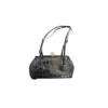 Chanel Pretty CC Clutch With Strap Black Crocodile Embossed Leather Gold tone Hardware