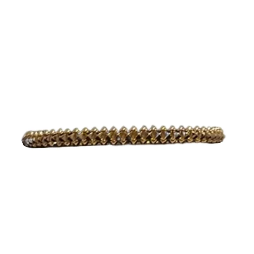 Clash De Cartier Bracelet Medium Model 18k Yellow Gold Size 16