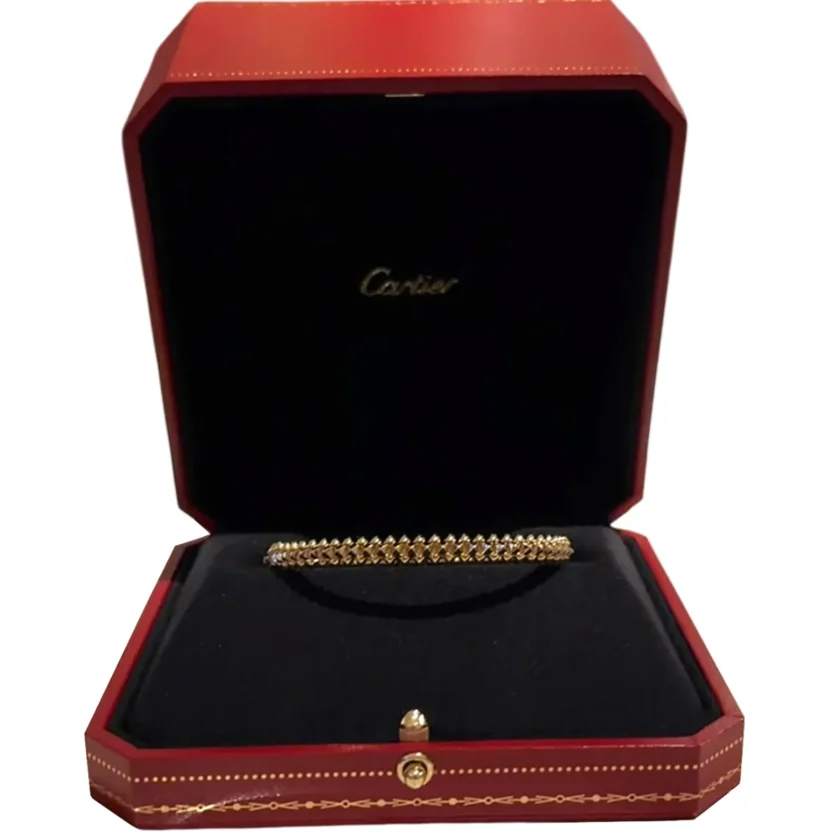 New Clash De Cartier Bracelet Medium Model 18k Yellow Gold Size 16