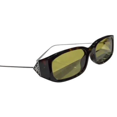 Prada x Gentle Monster 1 T9 Tortoise Frame Sunglasses Green Lens