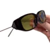 Prada x Gentle Monster 1 T9 Tortoise Frame Sunglasses Green Lens side