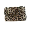 Chanel Maxi Flap Bag Leopard Print Tweed Brown Black Mixed Fibers 2026 Metiers D'Art