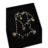 Chanel Multi Charm Long Necklace Resin Pearl Gold tone Metal Fall Winter 2026 ABI152B26429UE291