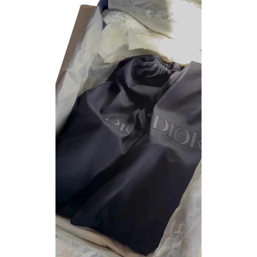 Christian Dior Antibes Mules Brown Suede Calfskin Leather dust bag