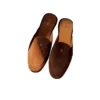 Dior Antibes Mule in Brown Suede Calfskin Leather