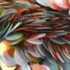 Fendi Sequin Maxi Multicoloured Paillettes Baguette White detail